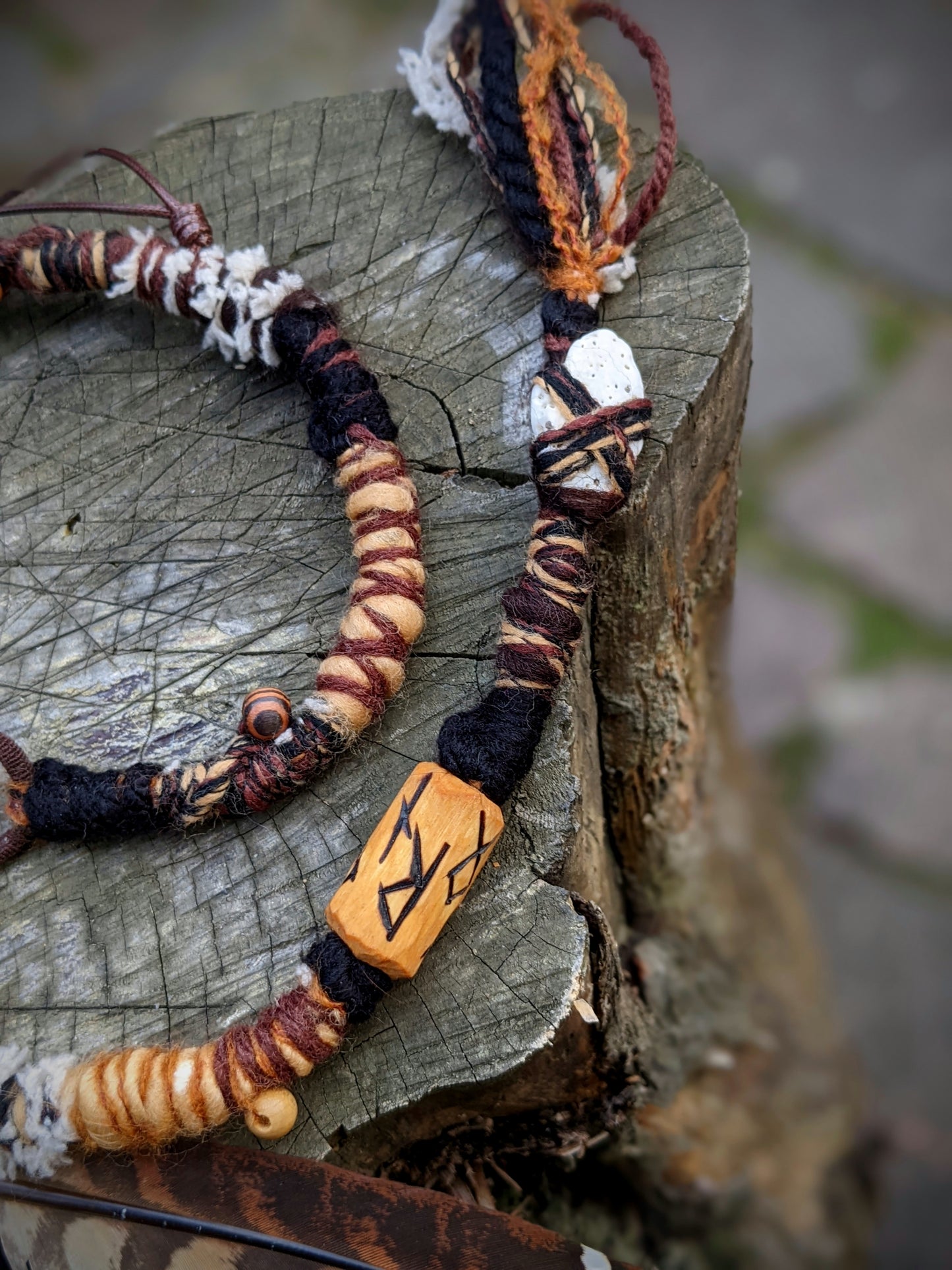 Hairwrap Luna negra (2v1)
