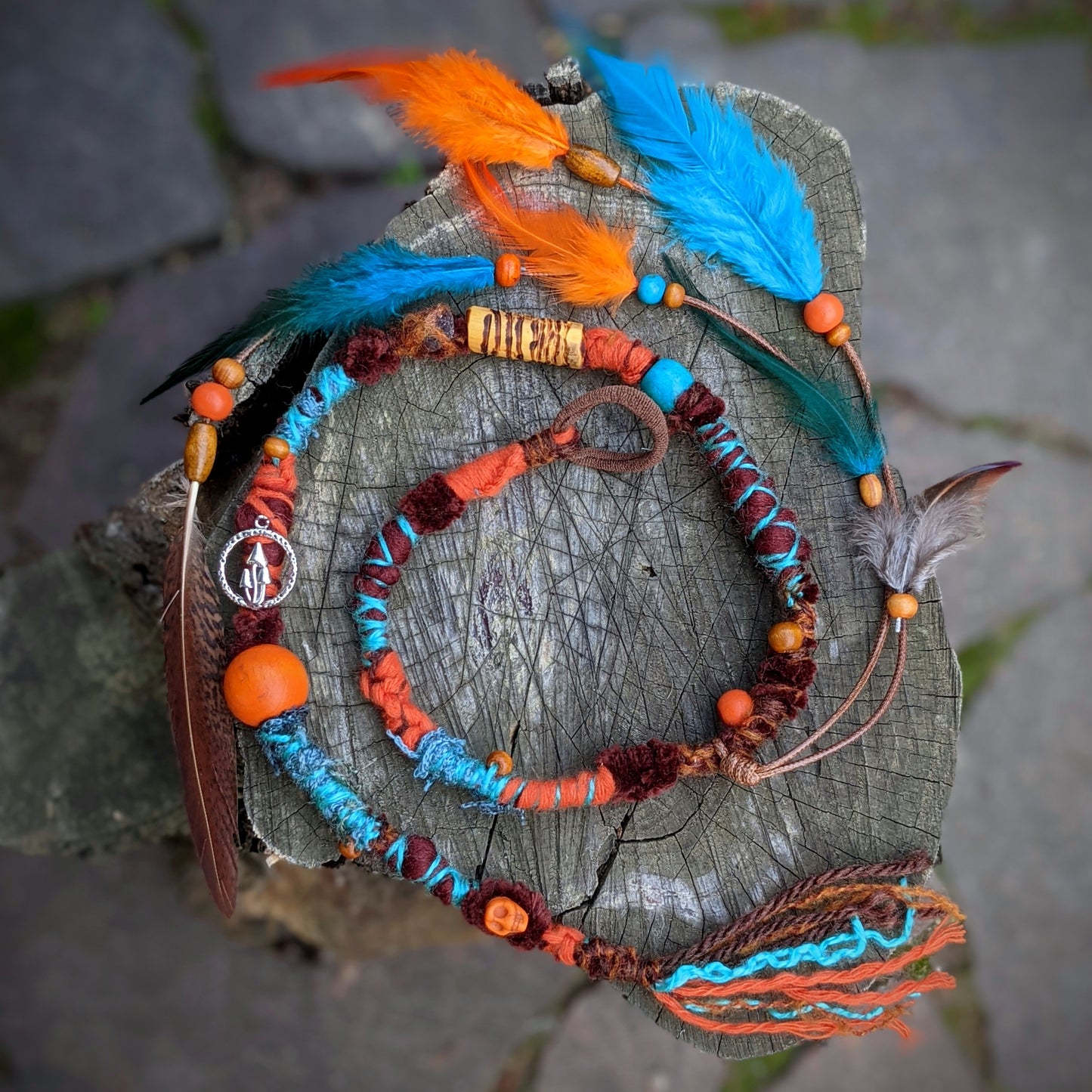Hairwrap Turquesa (2v1)
