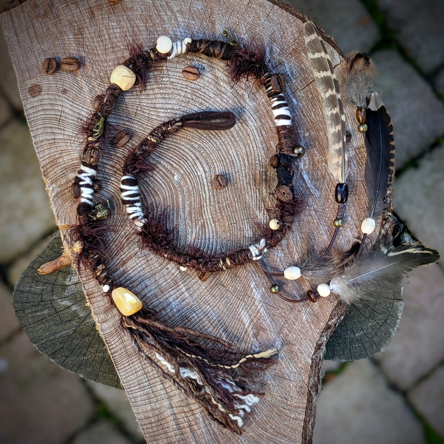 Hairwrap Espresso Macchiato (2in1)