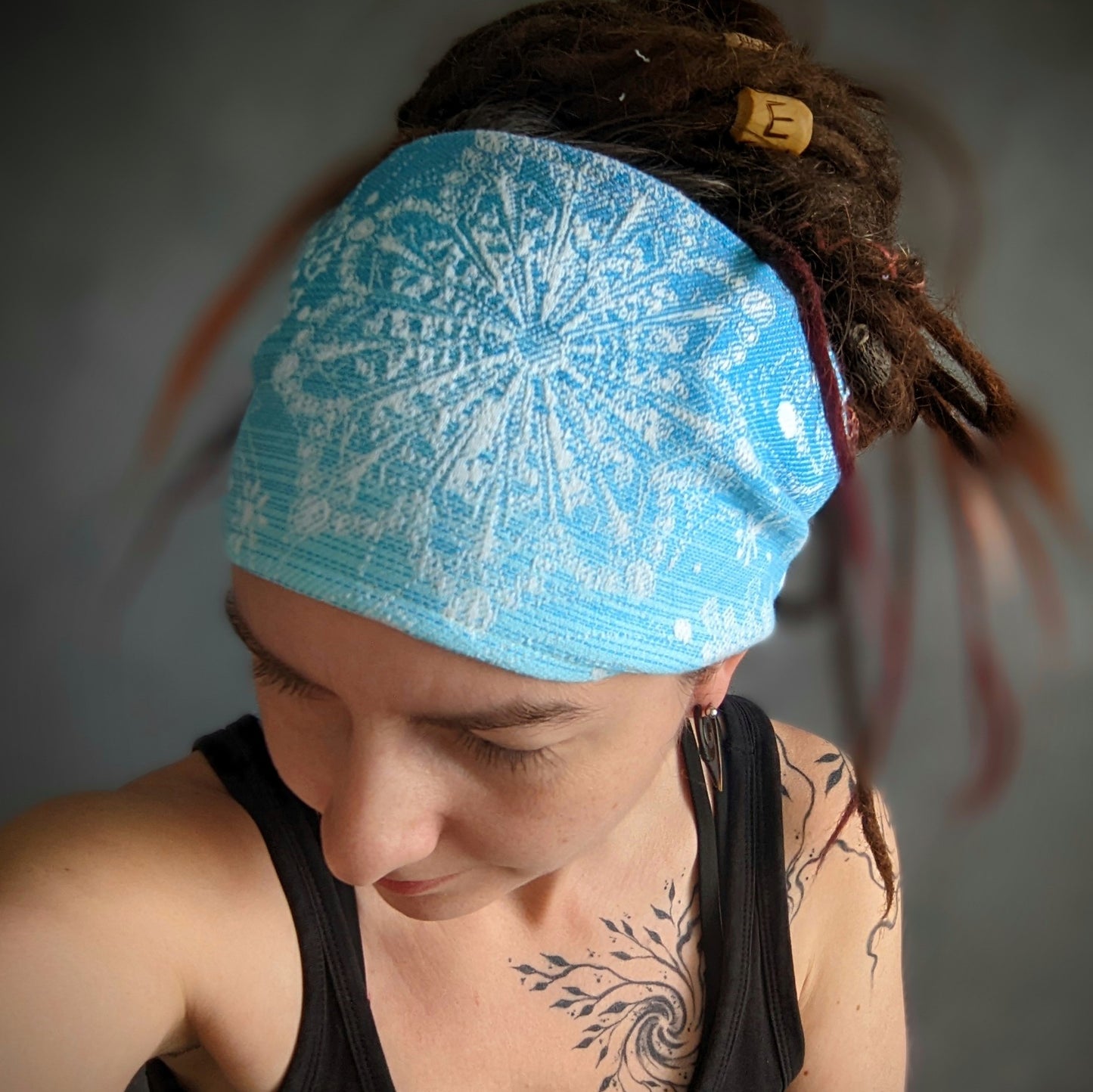 Scarf headband Snowflake 1