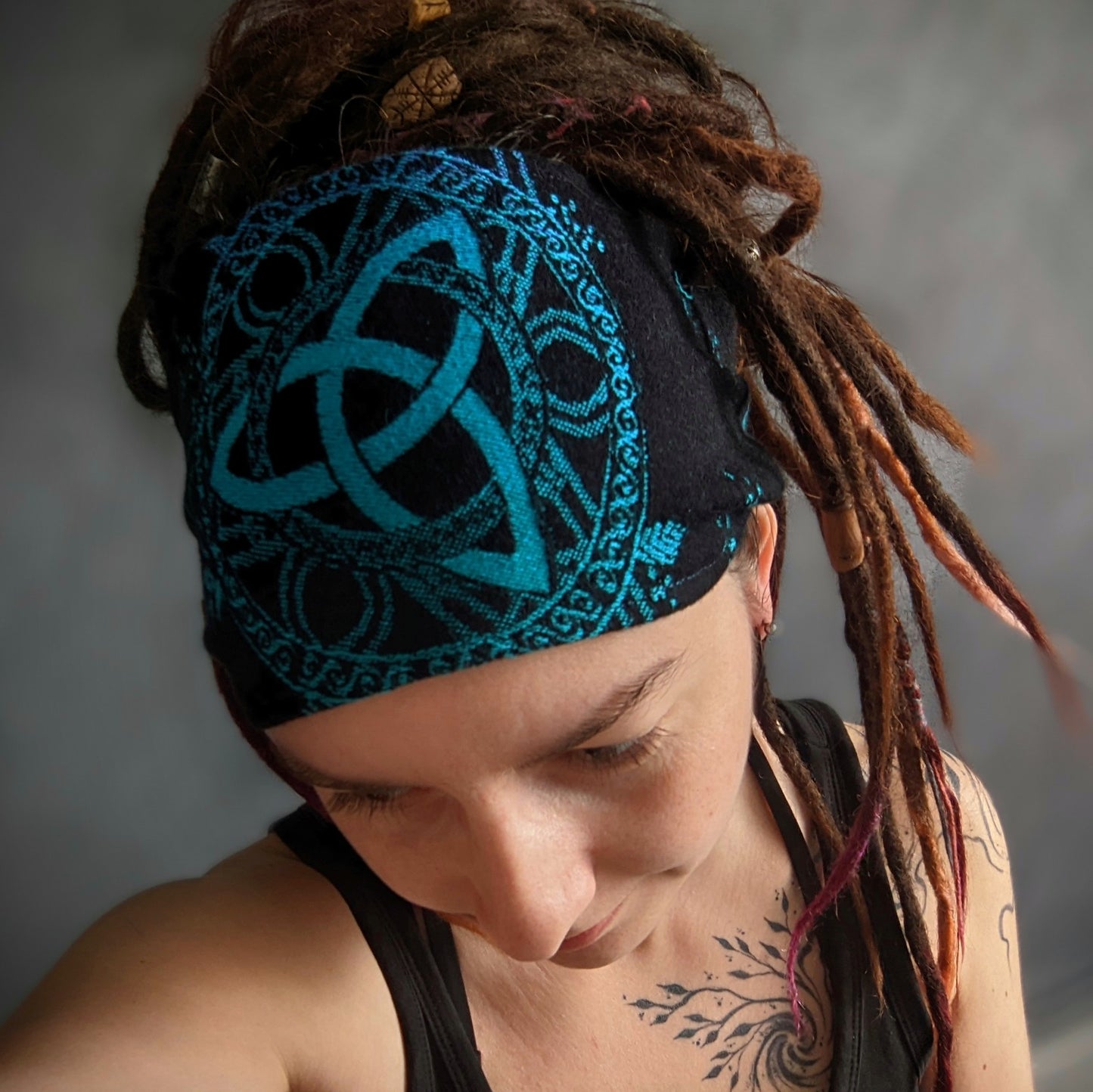 Triquetra scarf headband