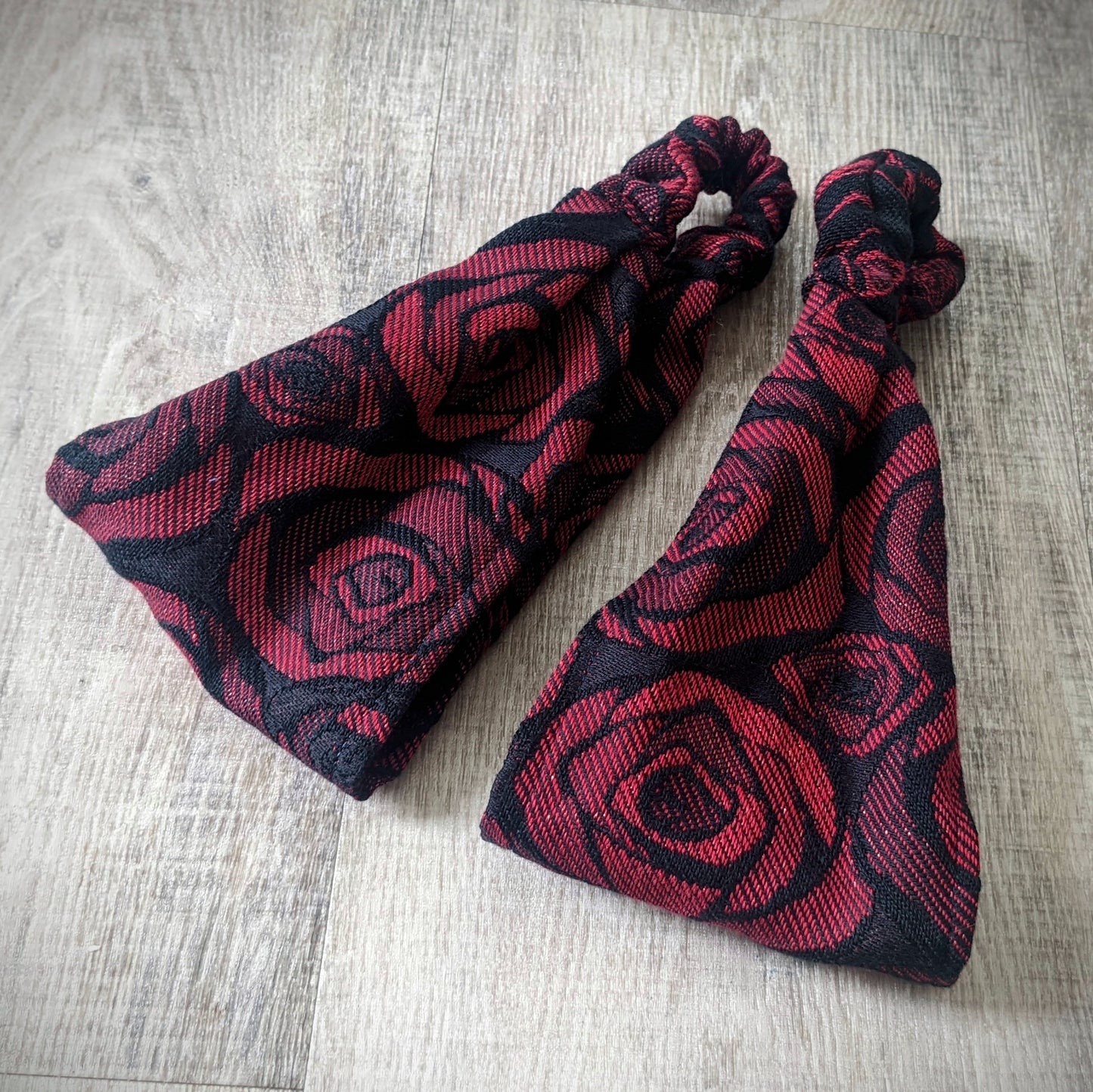 Scarf headband Rose