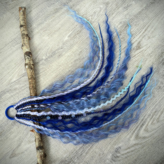 Iris braided elastic band
