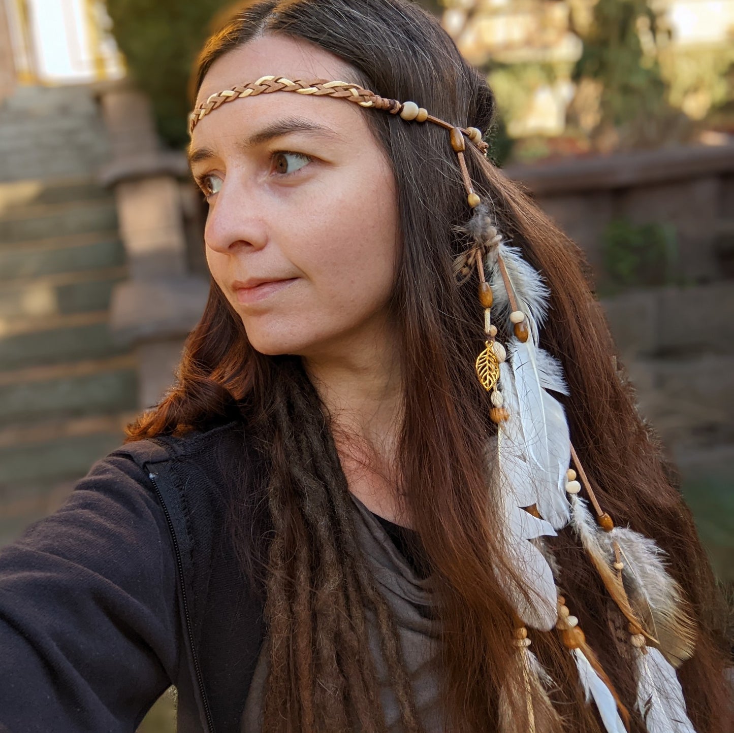 Peříčková čelenka Shakuru