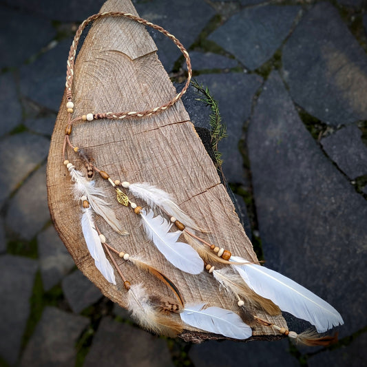 Shakuru Feather Headband