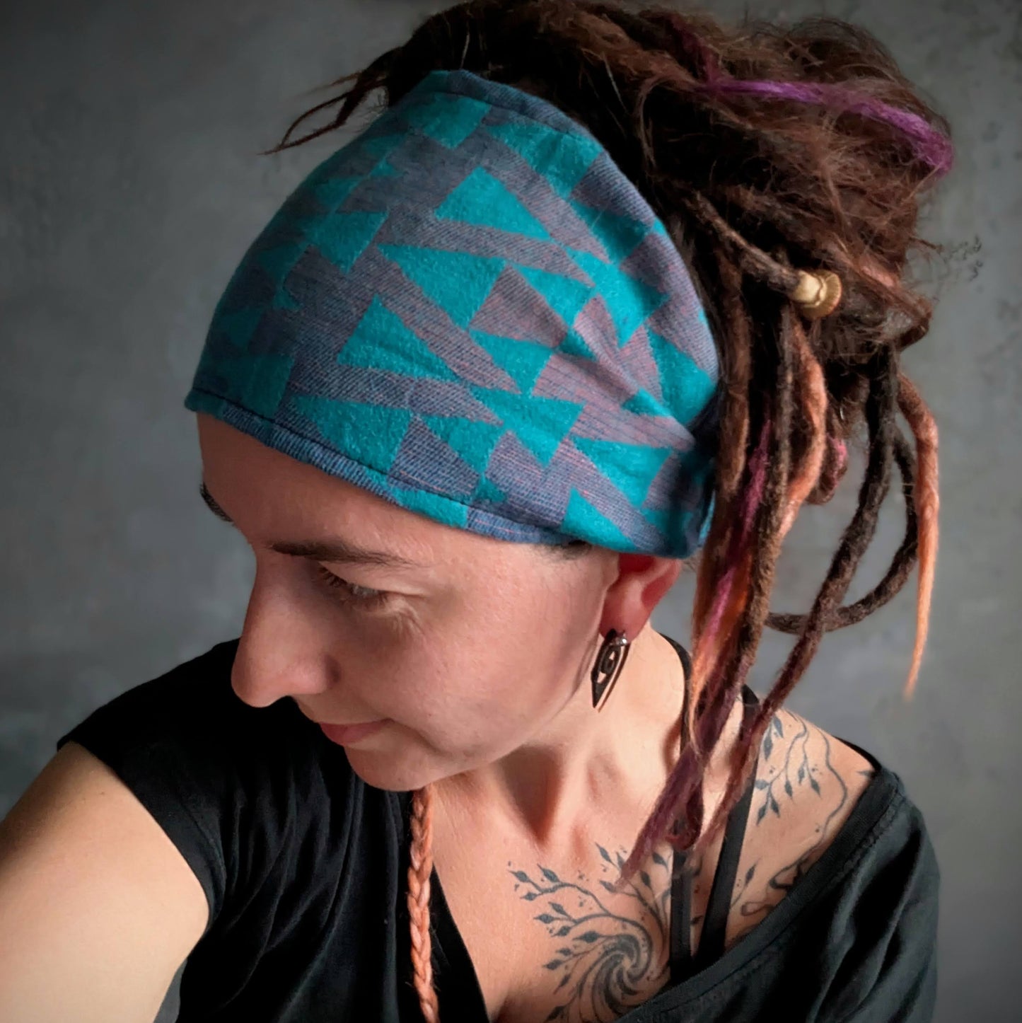 Šátková čelenka Delta