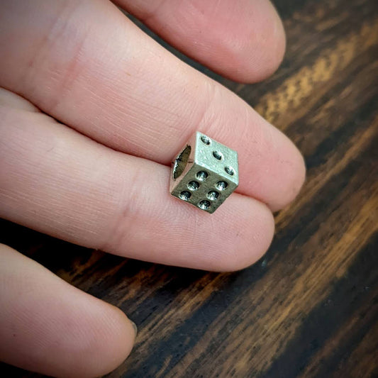 Metal cube beads