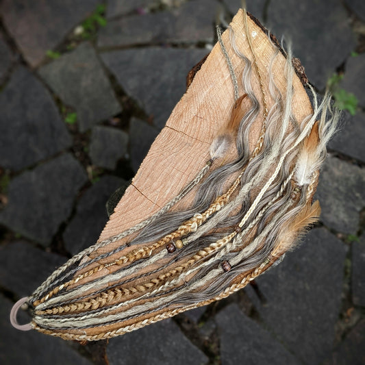 Braided dreadlock elastic Aquene