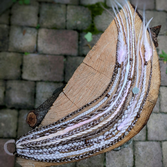Braid dreadlock elastic band Wenenu