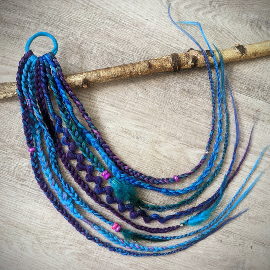Braided elastic band Vervain