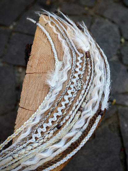 Braid dreadlock elastic band Raiden