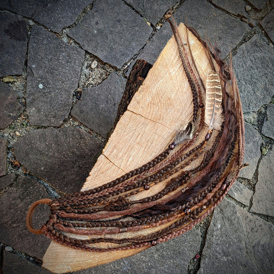 Braided dreadlock elastic Agni