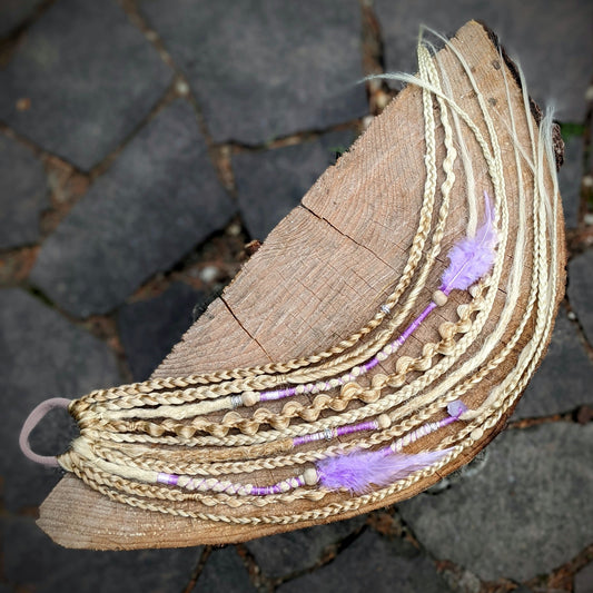 Braided dreadlock elastic band Aqen