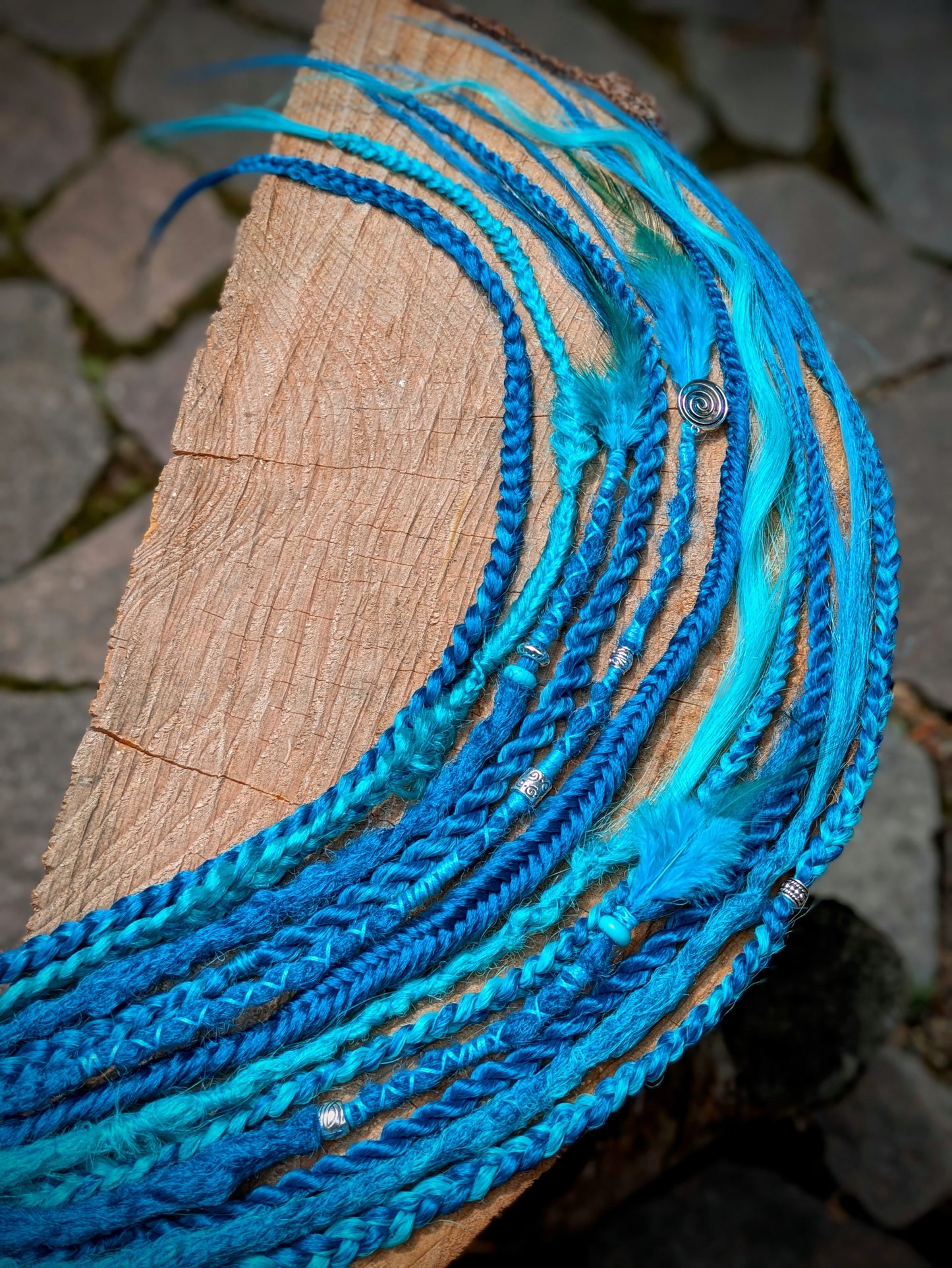 Nanthee braid dreadlock elastic