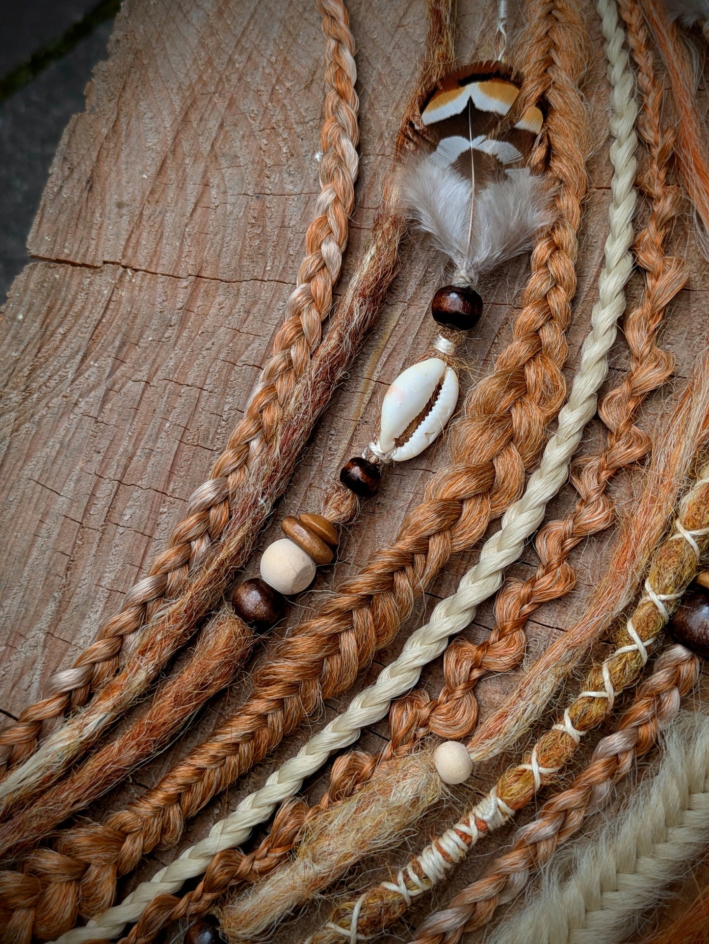Braid dreadlock elastic band Aranarth