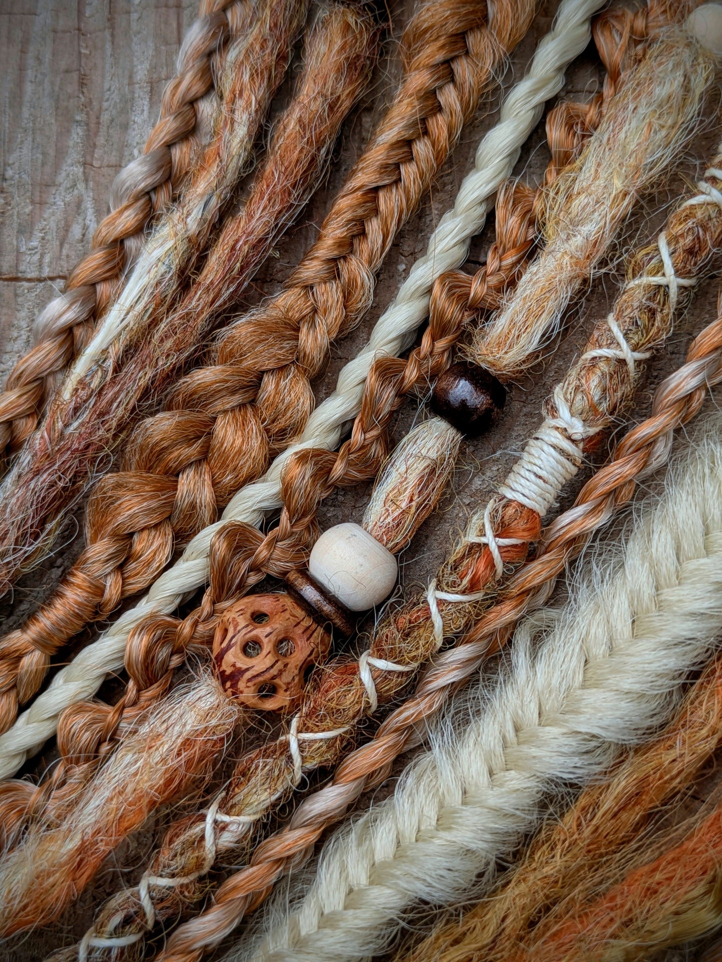 Braid dreadlock elastic band Aranarth
