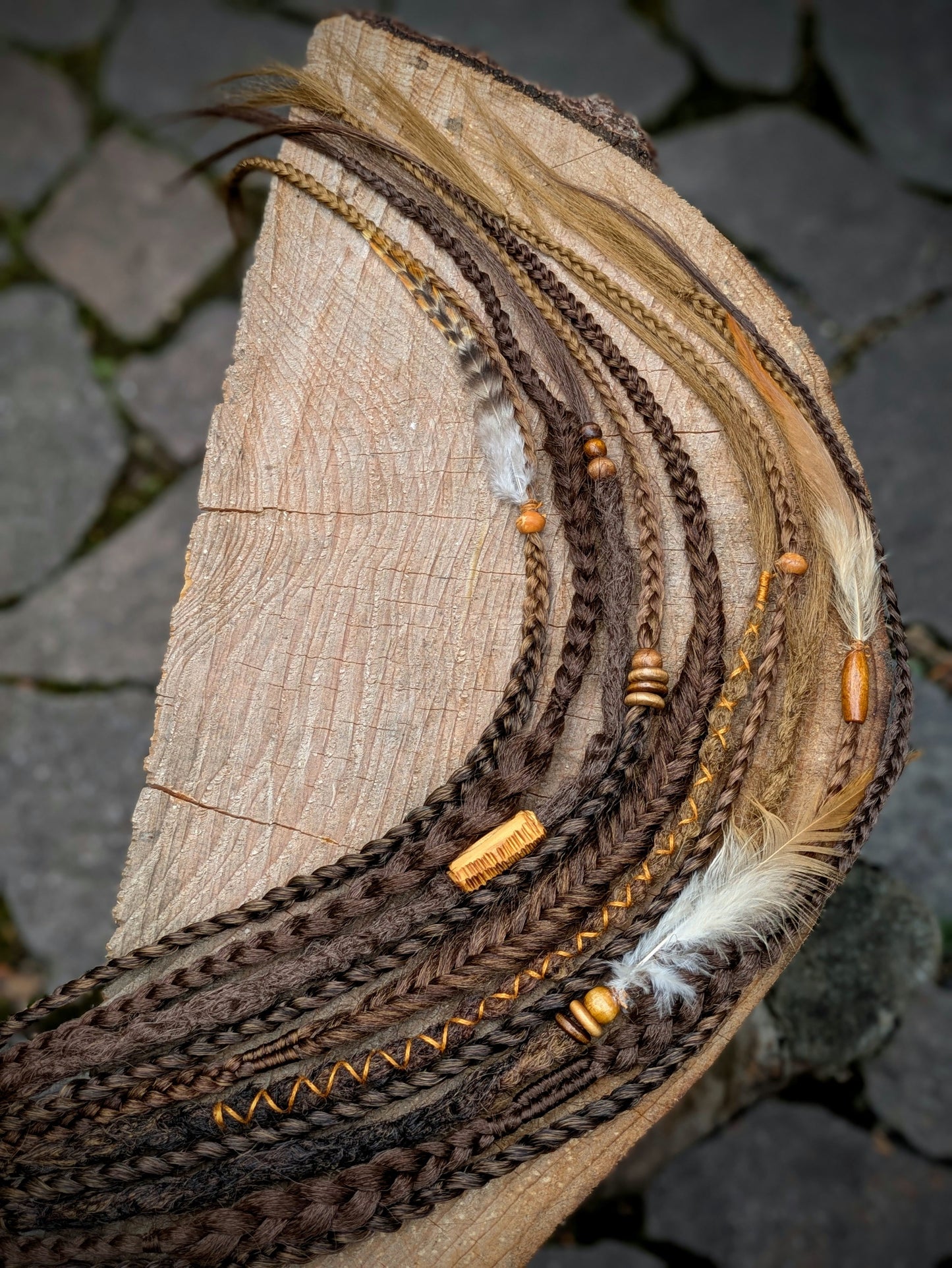 Copánkovo dreadová gumička Finwain