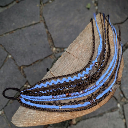 Allannia braid dreadlock elastic