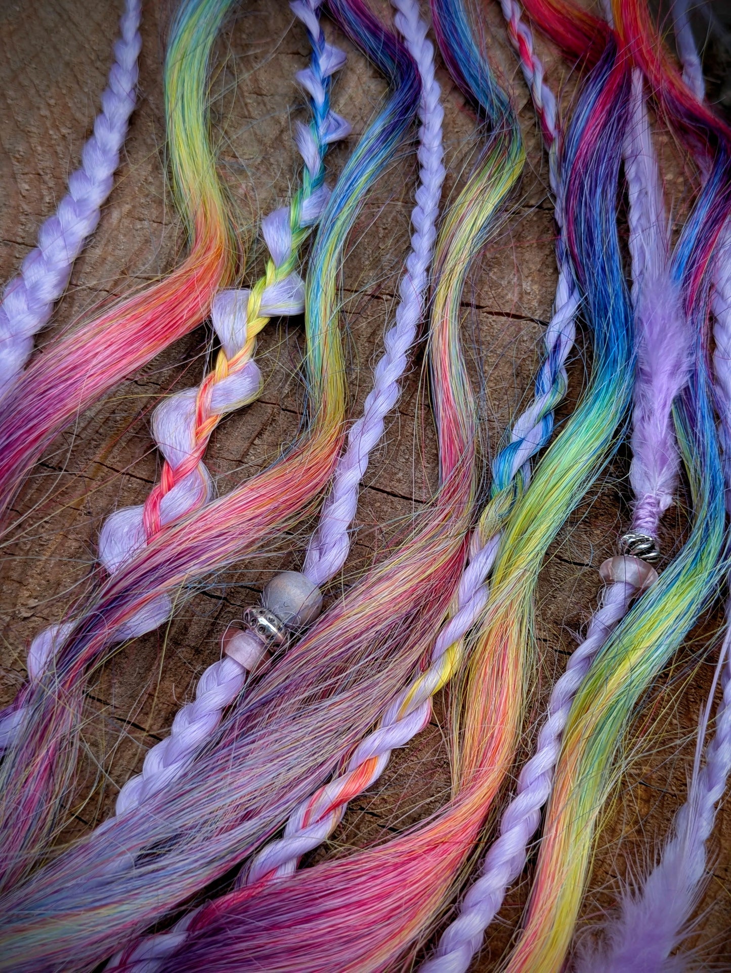 Allannia braid dreadlock elastic