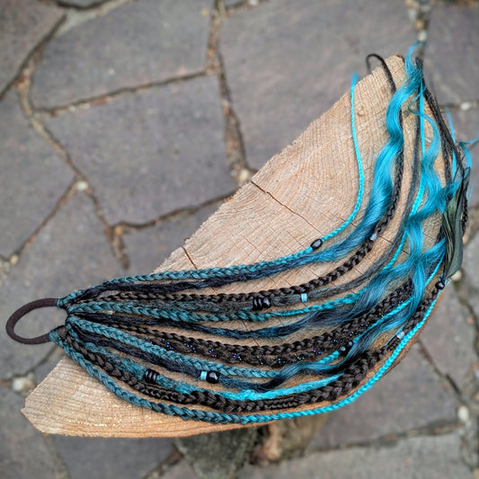 Allannia braid dreadlock elastic