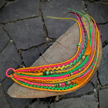 Allannia braid dreadlock elastic