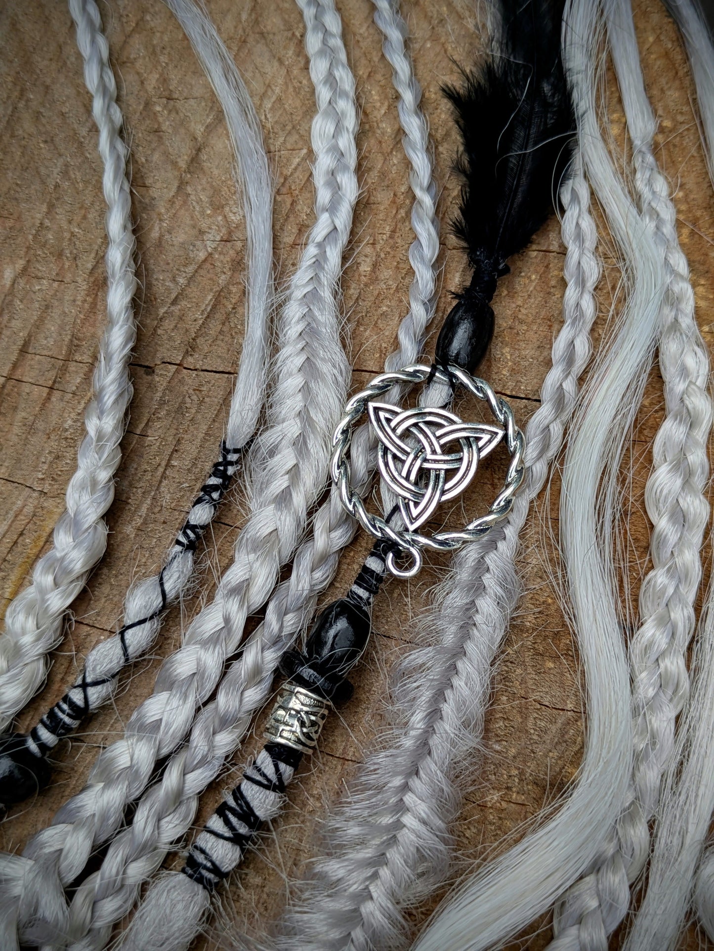 Allannia braid dreadlock elastic