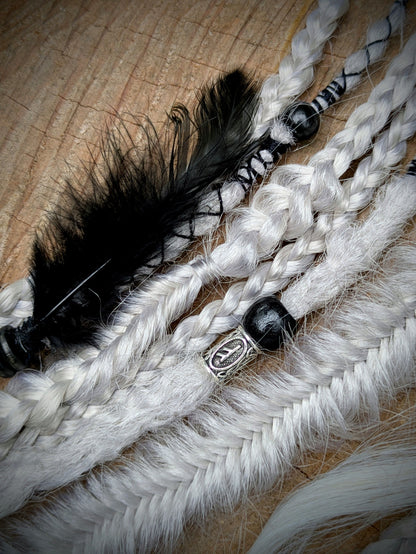 Allannia braid dreadlock elastic