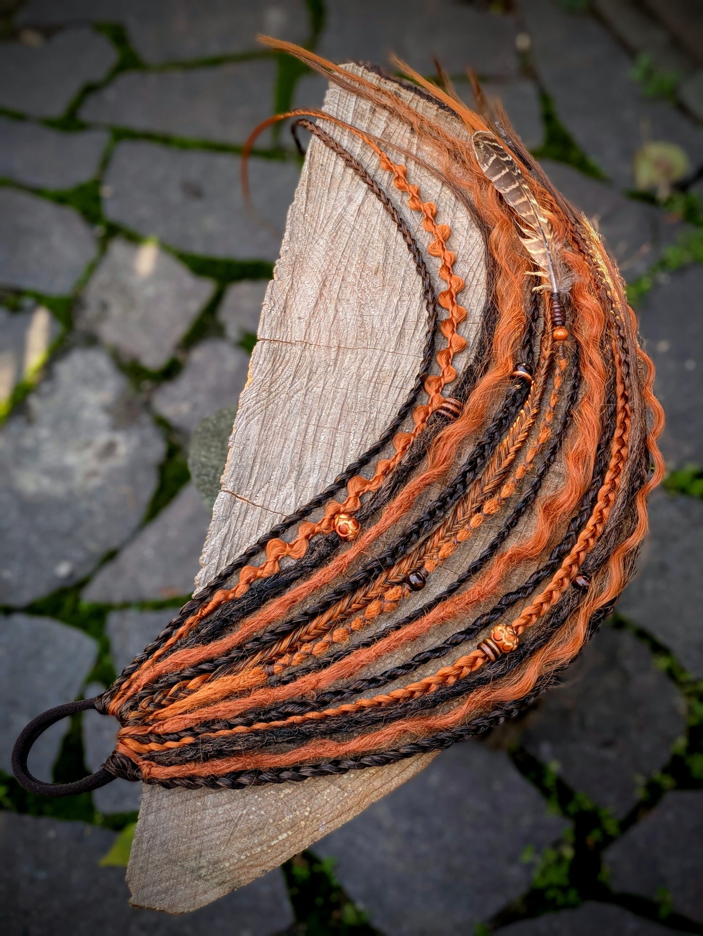 Copánkovo dreadová gumička Ingunn