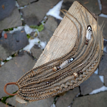 Allannia braid dreadlock elastic