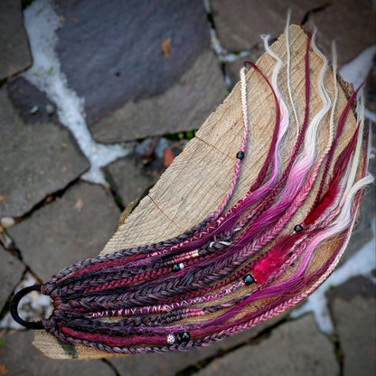 Allannia braid dreadlock elastic