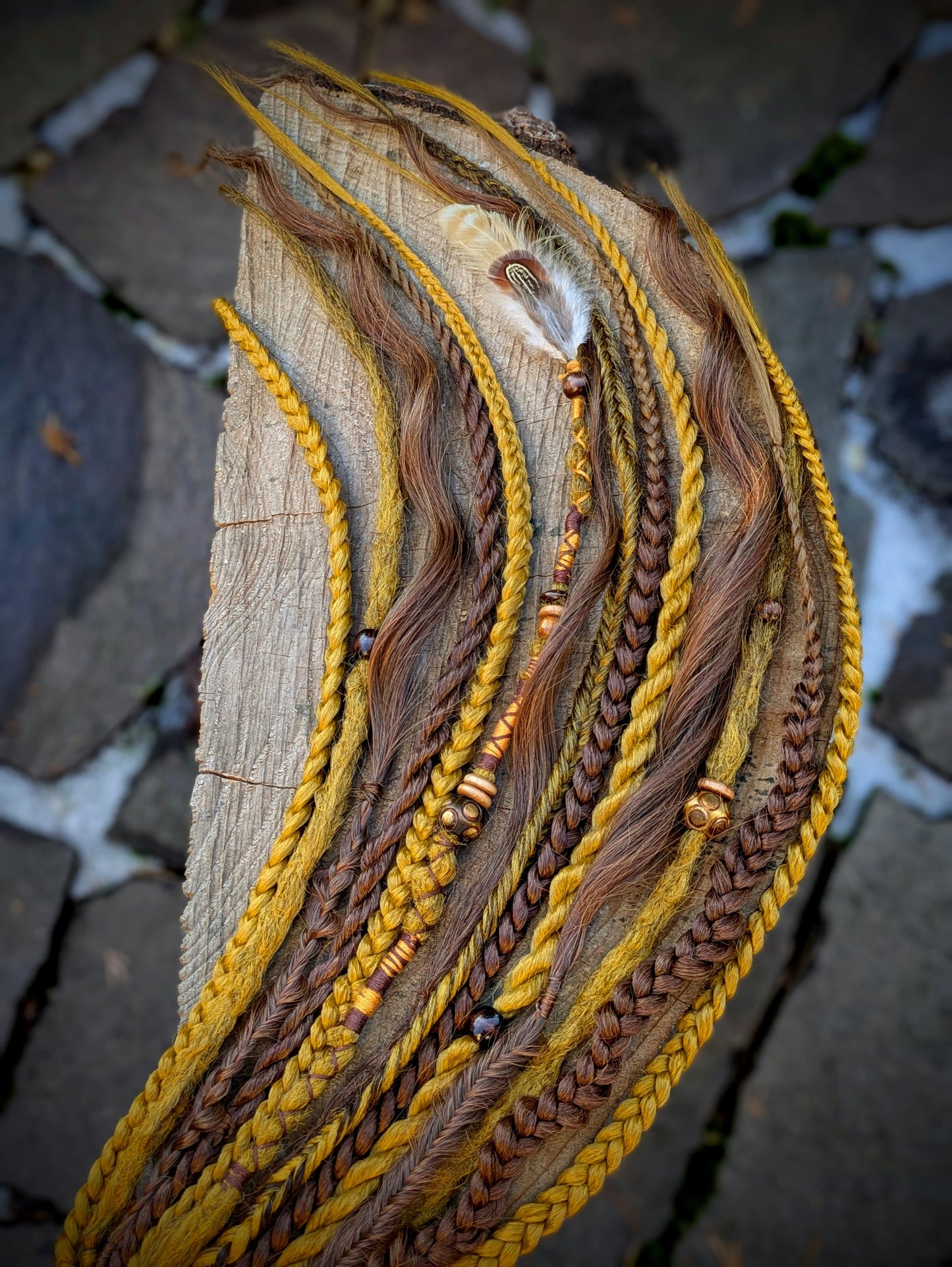 Copánkovo dreadová gumička Saeyla