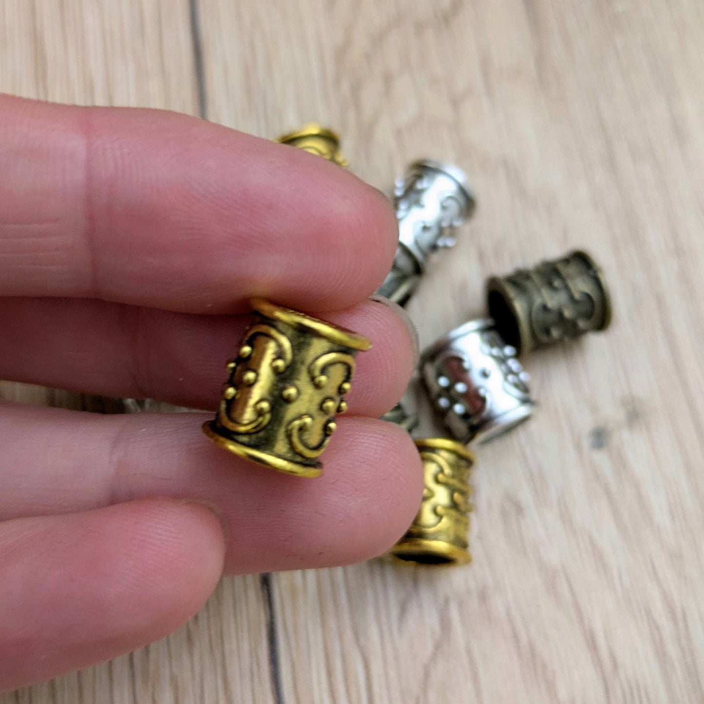 Lagertha metal beads