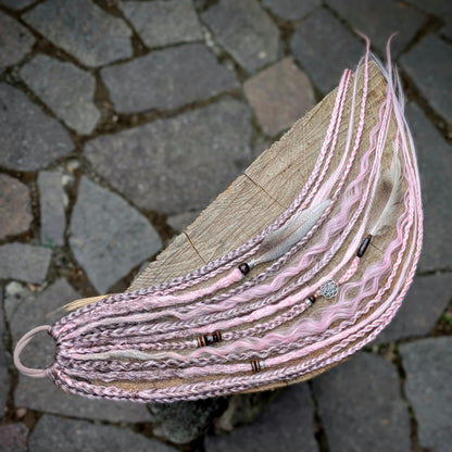Allannia braid dreadlock elastic