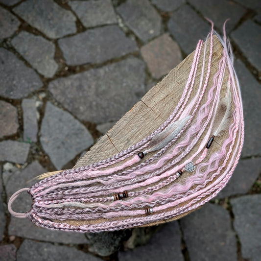Allannia braid dreadlock elastic