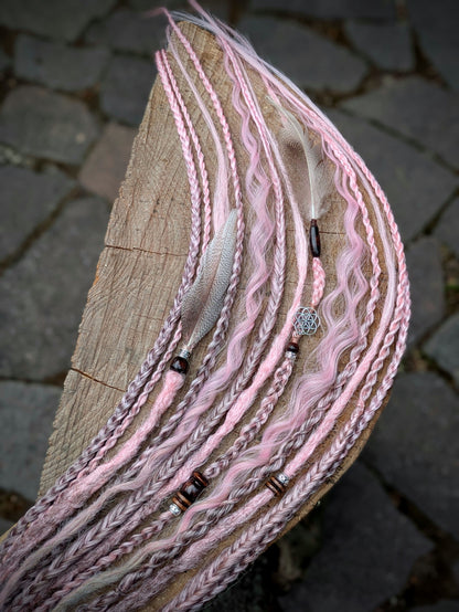 Allannia braid dreadlock elastic