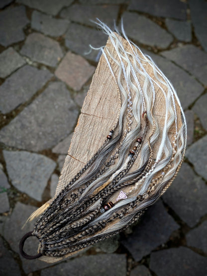 Allannia braid dreadlock elastic