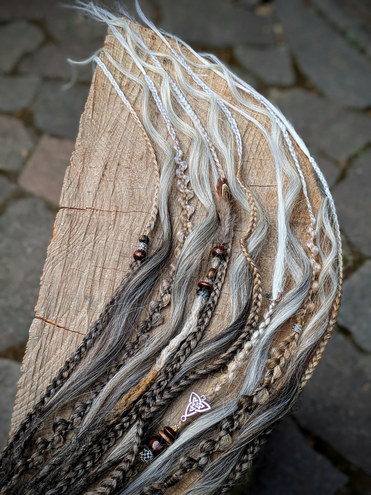 Allannia braid dreadlock elastic