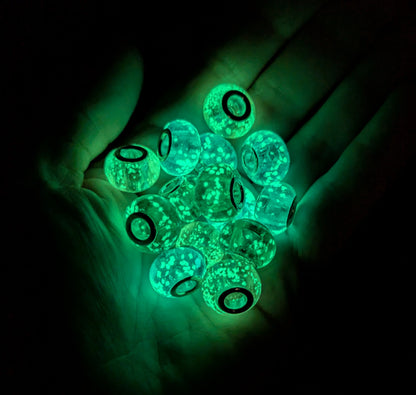 Korálky na dready svítící ve tmě
