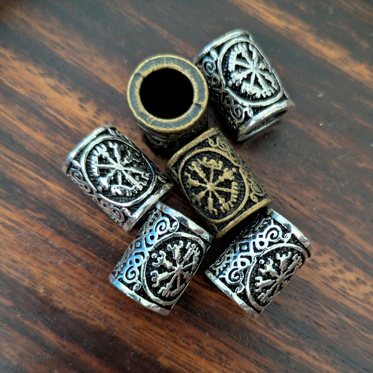 Ragnar metal beads